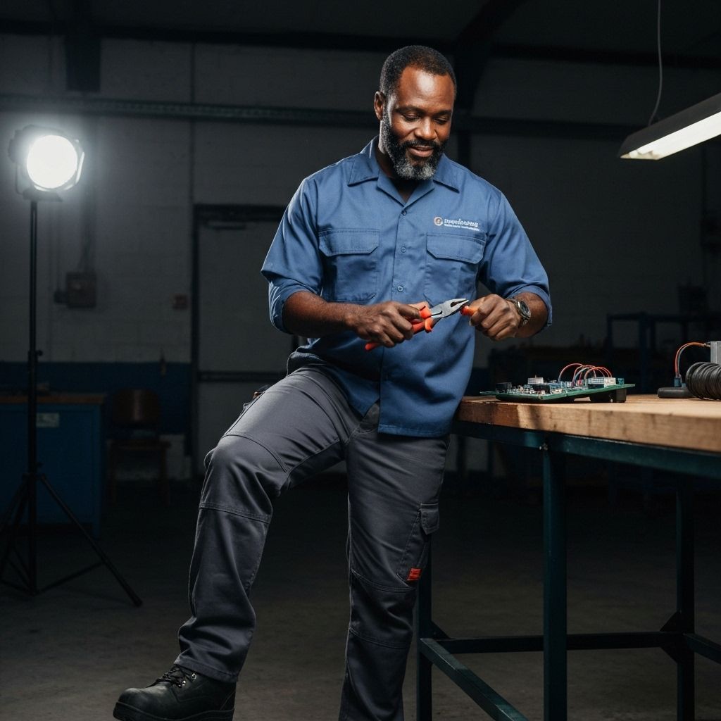 Électricien professionnel