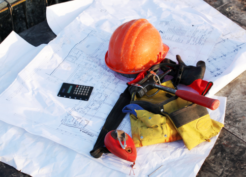 Travaux de construction à Yaoundé